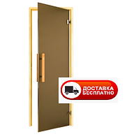 Двері для лазні та сауни Tesli Lux Magnetic 1900х700