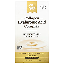 Collagen Hyaluronic Acid Complex Solgar 30 таблеток
