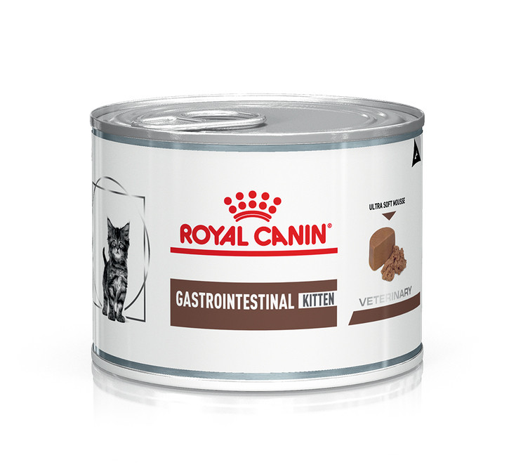 Вологий корм для кошенят ROYAL CANIN GASTROINTESTINAL KITTEN 0.195 кг, 0.195 кг