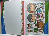 Дитяча книжка-аплікація "Чарівна аплікація" / Аплікації для дітей "Веселі друзі" / АЦ-08-06, фото 4