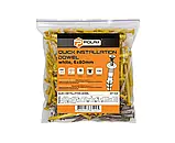 Дюбель швидкого монтажу 6х80 гриб, білий, фото 2