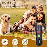 Пристрій стримування гавкання собак, ультразвуковий пристрій для гавкання собак, лай собак, що перезаряджається, з дистанційним, фото 6