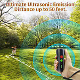 Пристрій стримування гавкання собак, ультразвуковий пристрій для гавкання собак, лай собак, що перезаряджається, з дистанційним, фото 7