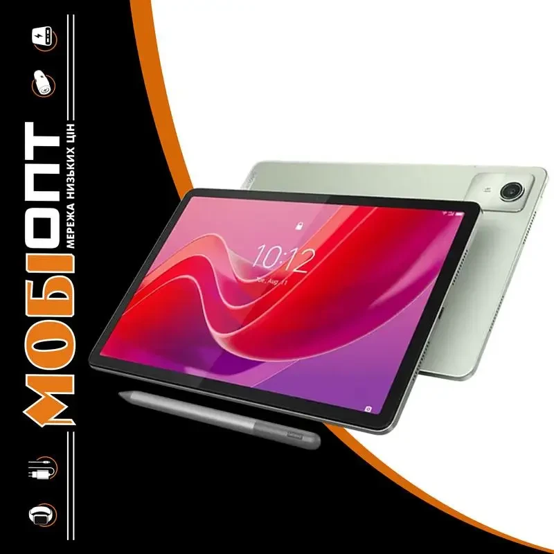 Планшет Lenovo Tab M11 (330XU) 11" 8/128Gb LTE Seafoam Green + Pen (ZADB0312UA) UA UCRF, фото 1