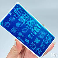 ПЛАСТИНА ДЛЯ СТЕМПІНГУ GLOBAL FASHION #119