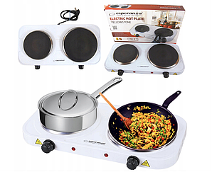 Подвійна електрична плита Esperanza EKH007W