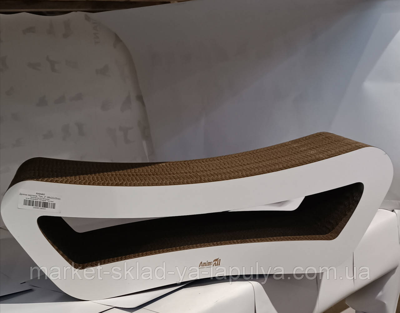 Кігтеточки гофрокартонна середня 68*22*25см, фото 1