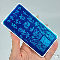 ПЛАСТИНА ДЛЯ СТЕМПІНГУ GLOBAL FASHION #10