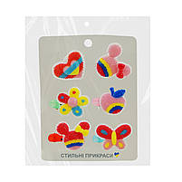 Аксесуари для дівчаток CEL-2413 кільця та шпильки зі світлом батарейки, фото 2