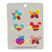 Аксесуари для дівчаток CEL-2413 кільця та шпильки зі світлом батарейки, фото 5