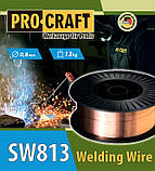 Зварювальний дріт Procraft SW813 0.8 мм 13 кг, фото 3