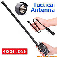 Посилена антена ABBREE 48 см для рації baofeng UV-5R BF-888S UV-16 UV-82 H-6 нагоя для радіостанції баофенг