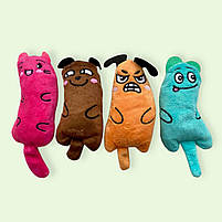 М'яка іграшка для котів із котячою Котик із котячою м'ятою, фото 2