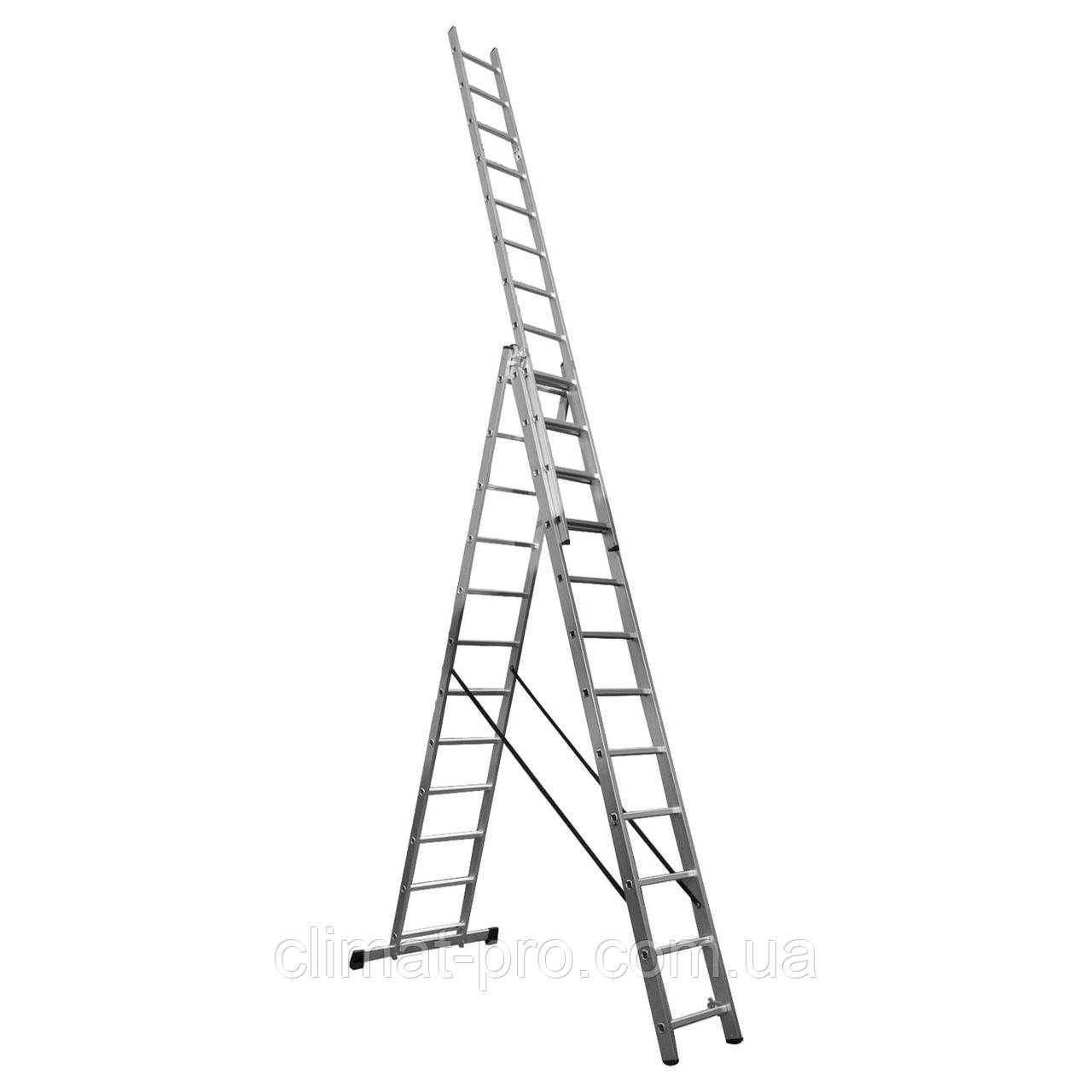 Драбина алюмінієва універсальна Procraft PLA3.788, фото 1