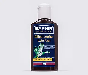 Крем-бальзам для жированої шкіри Saphir Greasy Leather (0713)  темно-коричневий