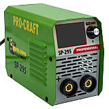 Зварювальний апарат Procraft SP295 (КЕЙС) + Маска SHP90-30 NEW + Електроди Procraft AHO36 1кг 3мм, фото 9