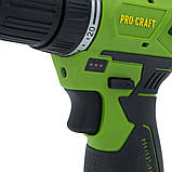Шуруповерт Procraft PA12BL (з 1 акб та зп), фото 8