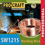 Зварювальний дріт Procraft SW1215 1.2 мм 15 кг, фото 5