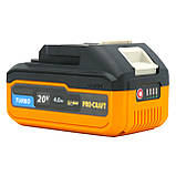 Акумуляторна батарея Procraft Battery20/4 Turbo (20В, 4Аг), фото 8