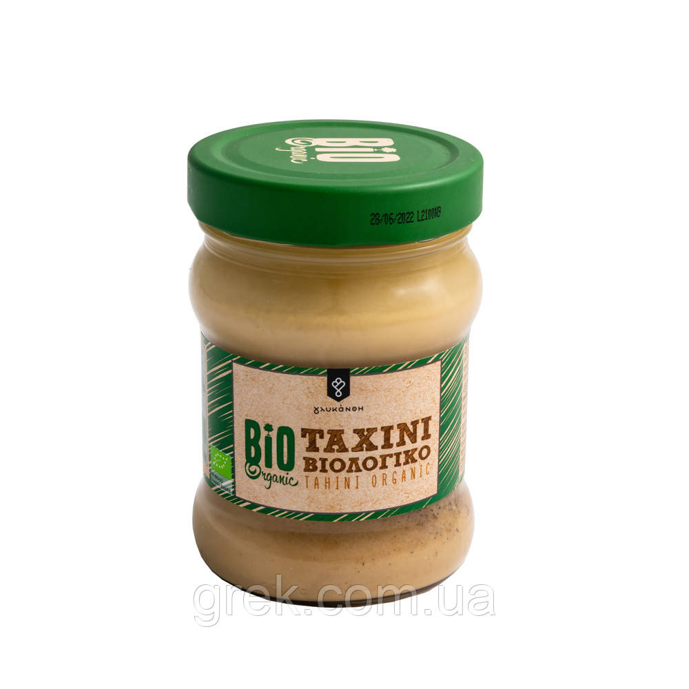 Тахіні (кунжутна паста) класична BIO GLYKANTH 300 г, фото 1
