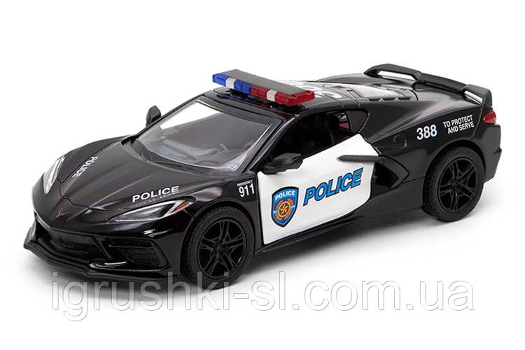 Автомодель (1:36) 2021 Chevrolet Corvette (Police)