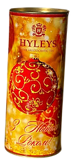 Цейлонський чай у новорічному пакованні із саусепом Hyleys З Новим роком 50 грамів у банці