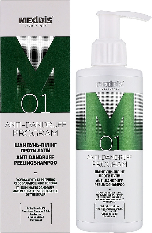 Шампунь-пілінг проти лупи Meddis Anti Dandruff, фото 1
