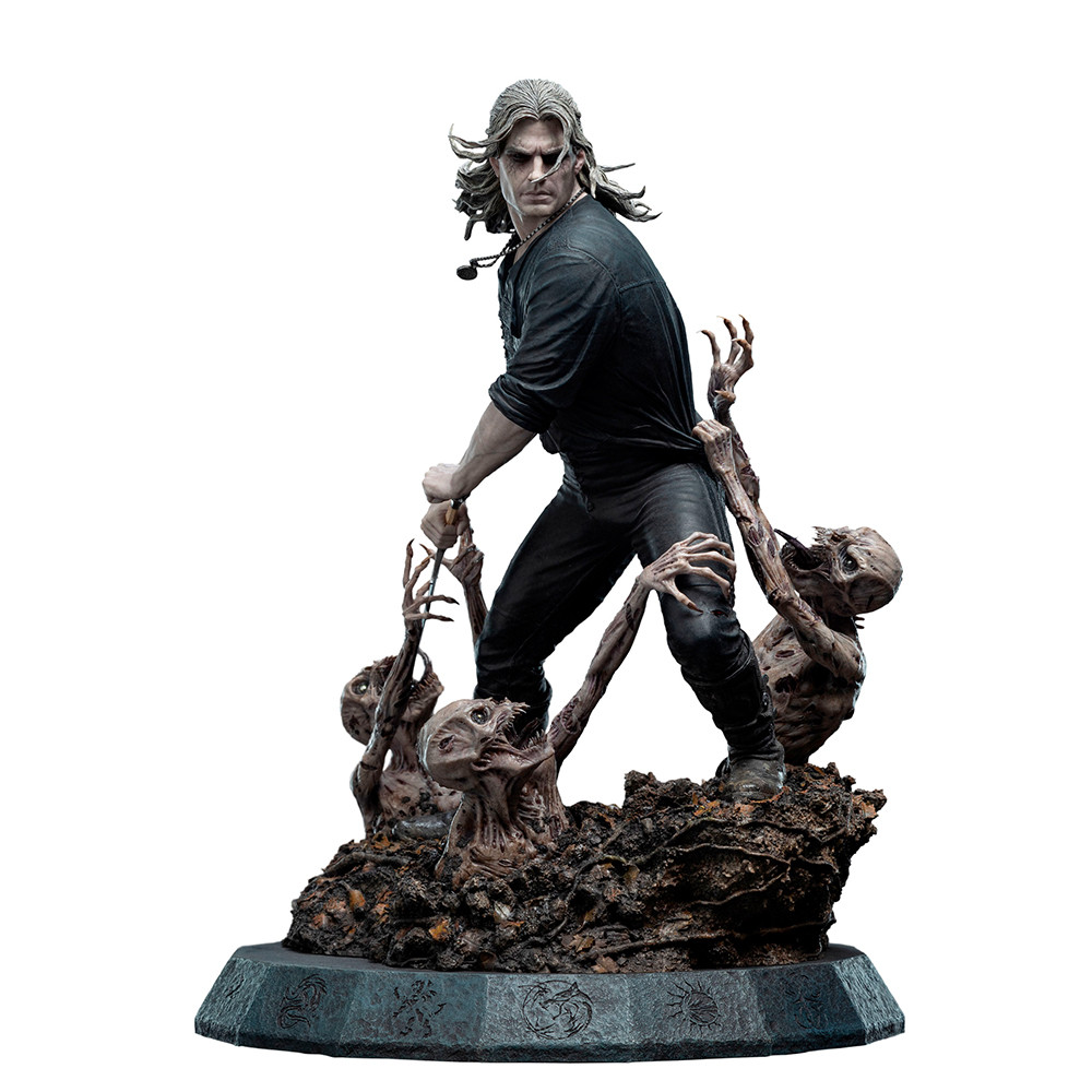 Статуетка WITCHER Geralt the White Wolf Limited Edition (Відьмак), фото 1