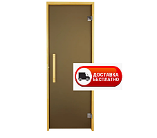 Двері для лазні та сауни Tesli Lux Sateen 1900х700