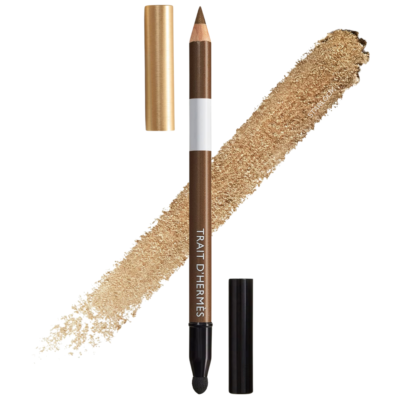 Золотий олівець для очей Hermes Trait D'Hermès Eye Pencil 15 Mordore без коробки 1.2 г