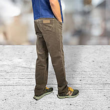 Джинси вельветові Wrangler Texas Olive - оливковий