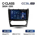Штатна магнітола Teyes CC3L Wi-Fi Mercedes C-Class W203 (2004-2011), фото 2