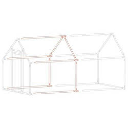 Додаткова секція вольєру для птахів Zipper