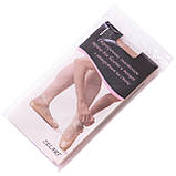 Колготи для гімнастики та балету з отвором на стопі Zelart Ballet pink CO-3587 (зріст 110-165 см), фото 5