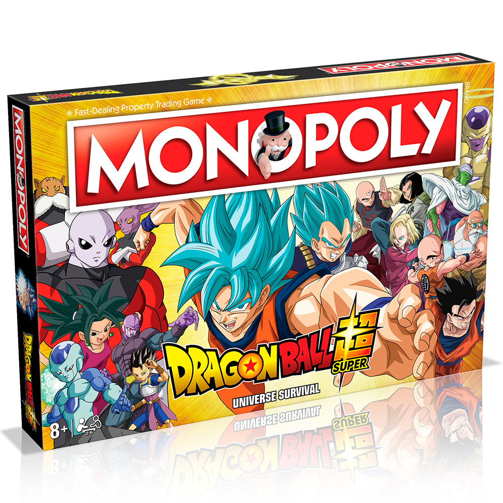 Настільна гра DRAGON BALL Super Monopoly - Winning Moves EN (Драгон бол)