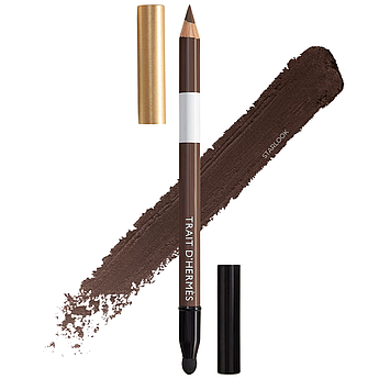 Коричневий олівець для очей Hermes Trait D'Hermès Eye Pencil 93 Brun Bistre без коробки 1.2 г