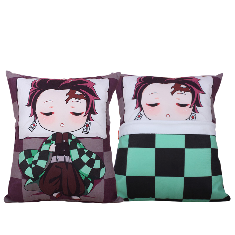 Подушка Дакімакура Клинок, що розсікає демонів Танджиро Demon Slayer Tanjiro 35 см DP DS T, фото 1