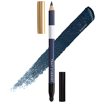 Синій олівець для очей Hermes Trait D'Hermès Eye Pencil 95 Bleu Nuit без коробки 1.2 г