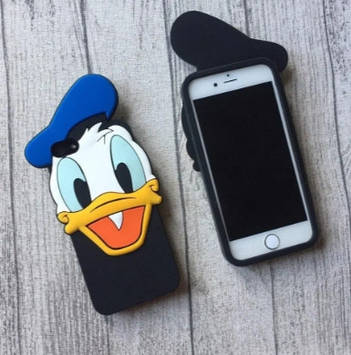 Силіконовий чохол для iPhone SE/5S/5 - Дональд Дак