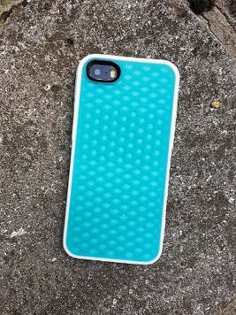 Силіконовий чохол для iPhone SE/5S/5 - Vans Підошва, М'ятний+білий