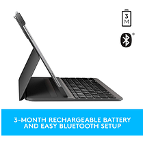 Чохол-клавіатура Logitech SLIM FOLIO PRO для iPad Pro 12,9", графітовий, фото 6