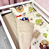 Постільної білизни для дітей «Щенячий патруль» бежевий, фото 9