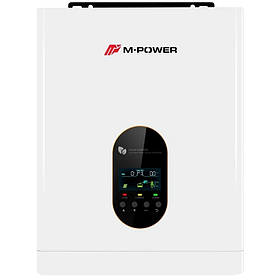 Гібридний інвертор M-Power для будинків і дач, 1000 Вт, 12 В