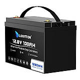 Акумулятор Louitton LiFePO4, 12 В, 100 А·год (1280 Вт·год) для UPS, фото 7