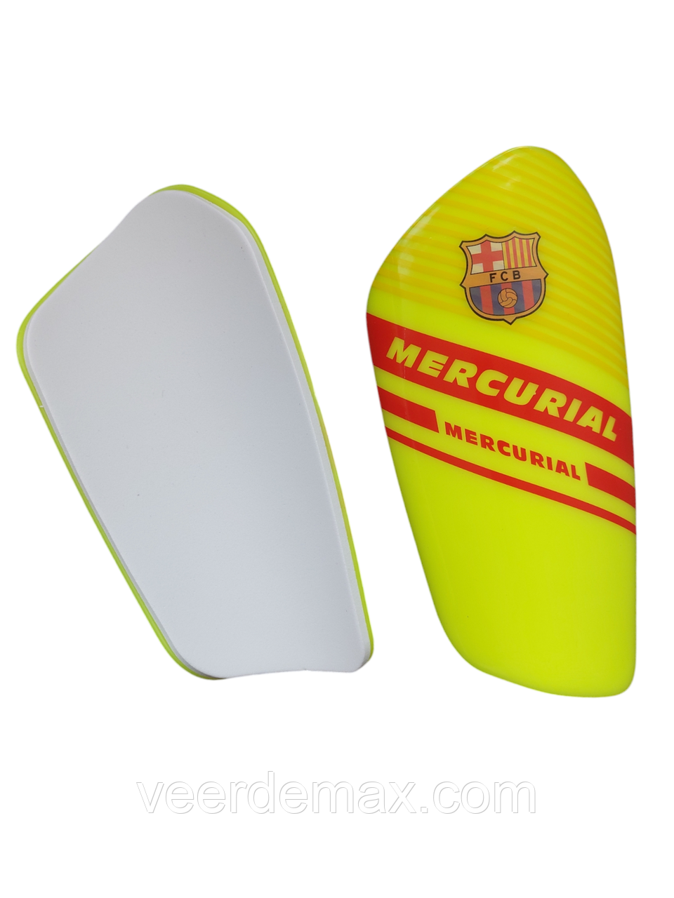 Футбольні щитки дитячі  Барселона, фото 1