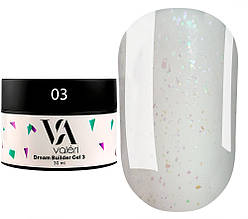 Гель для нарощування та зміцнення нігтів Valeri Dream Builder Gel, #3, 30 мл