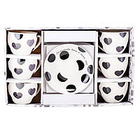 Набір чашок і блюдець на 6 персон "Simple Elegance Collection-3"