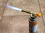 GAS TORCH Пальник (насадка) латунна газова на пропанові балончики (виробництво Китай), фото 8