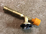 GAS TORCH Пальник (насадка) латунна газова на пропанові балончики (виробництво Китай), фото 3