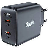 МЗП Acefast A49 PD35W GaN (2USB-C) Black, фото 3